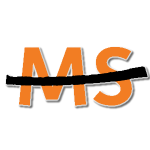 Ms Multiple Sclerosis Awareness stampette logo image